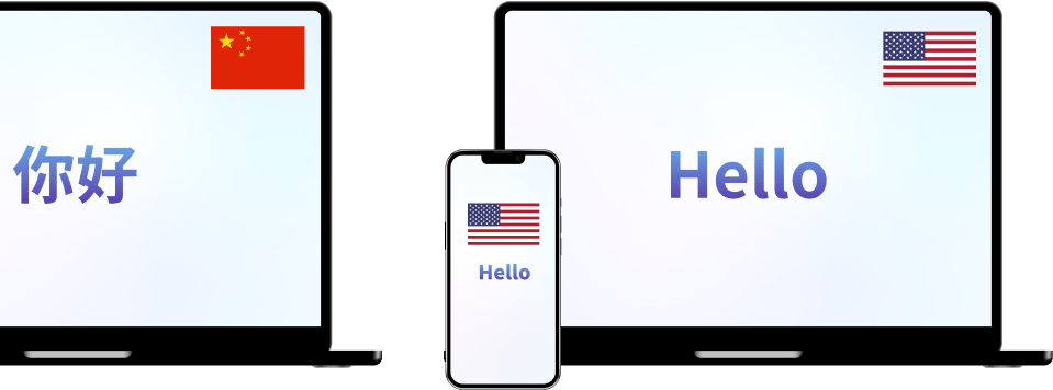 多言語サイト例
