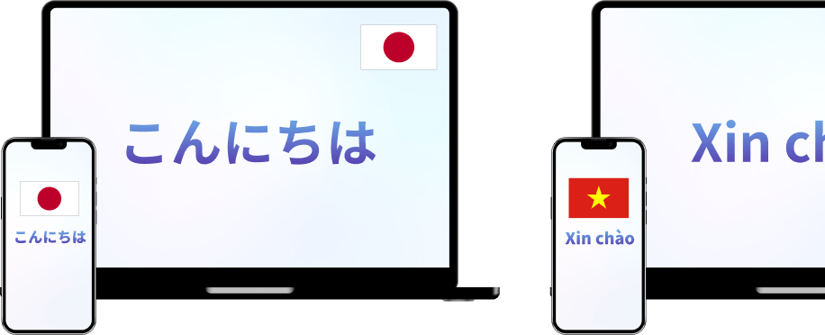 多言語サイト例